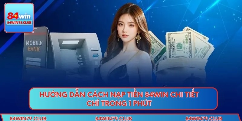Hướng dẫn cách nạp tiền 84win chi tiết chỉ trong 1 phút